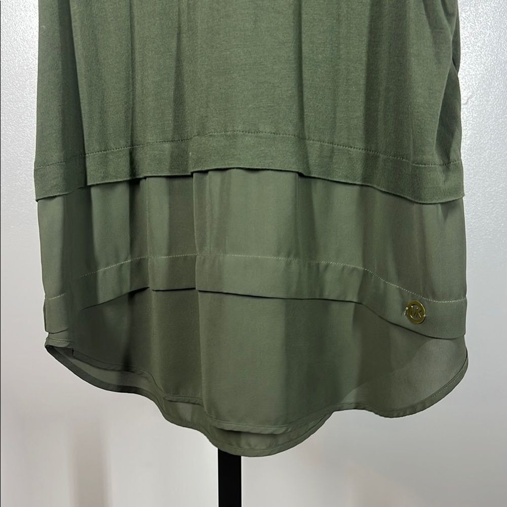 Michael Kors Green Sleeveless Tank Top - Picture 5 of 7